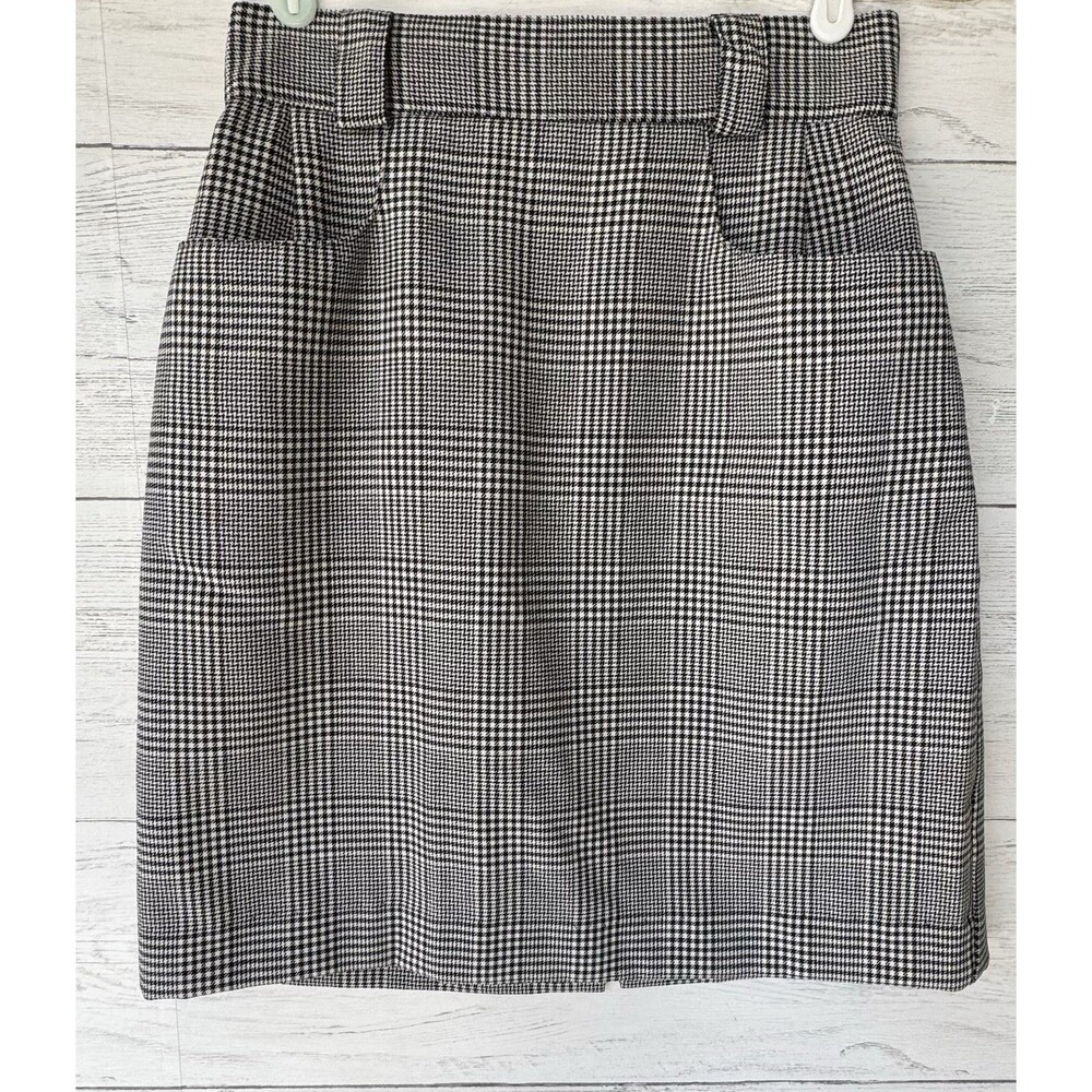 Vintage Y2K 90s Christy Girl Plaid Skirt School Dark Academia Preppy 8